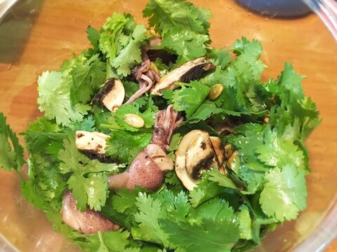 パクチーのサラダ